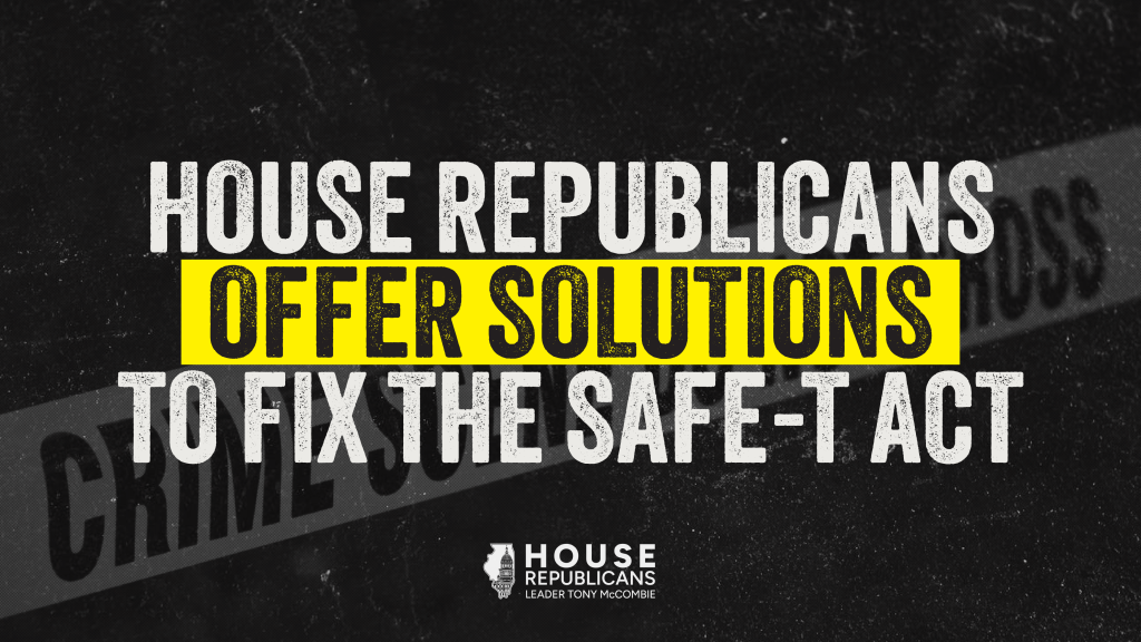 Moore: House GOP Offers Solutions to Fix SAFE-T Act